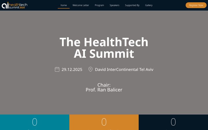 Screenshot of healthtech-ai.com