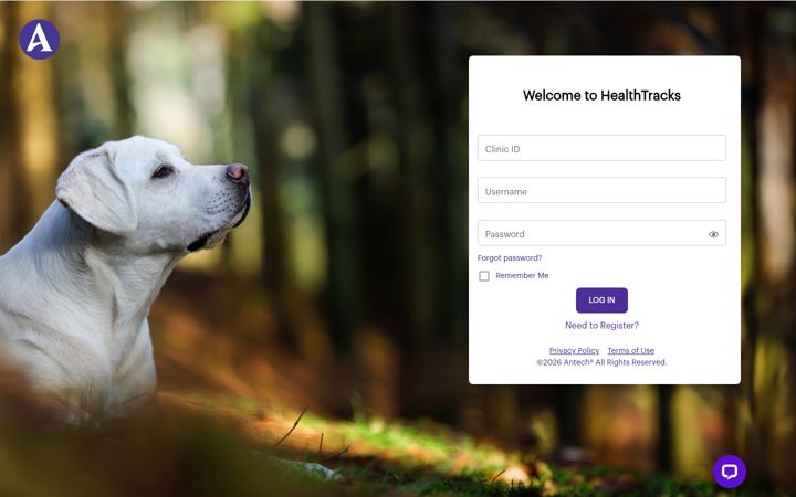 Screenshot of healthtracks.com