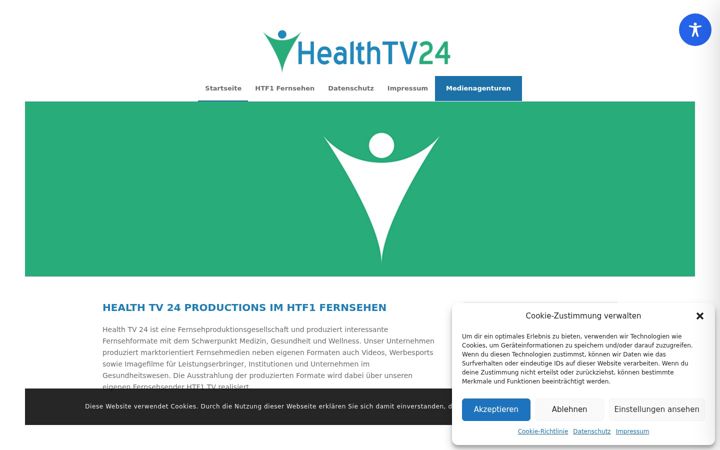 Zrzut ekranu healthtv24.de
