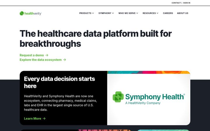 Képernyőkép: healthverity.com