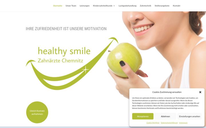 Screenshot of healthy-smile.net