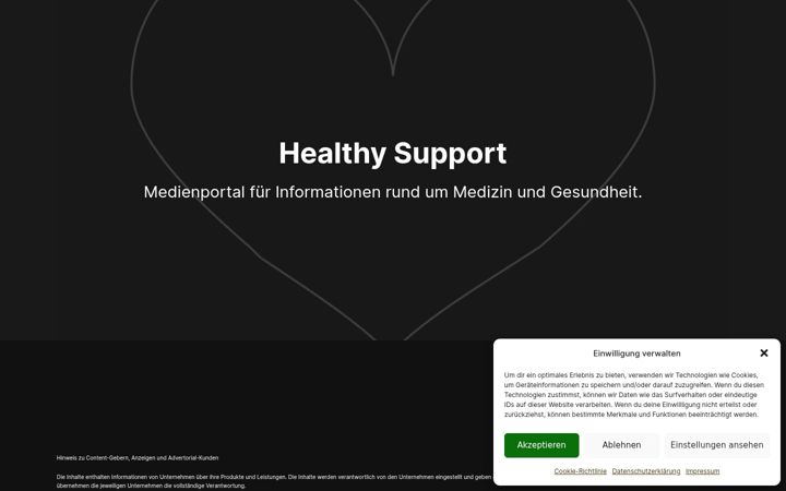 Screenshot of healthy-support.info