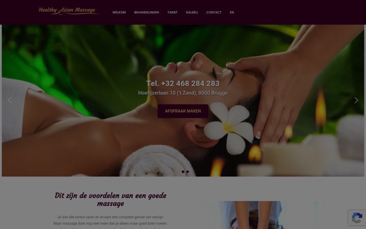 Screenshot of healthyasianmassage.eu