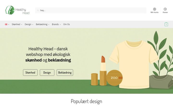 Screenshot of healthyhead.dk
