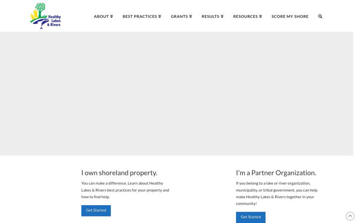 Screenshot of healthylakeswi.com