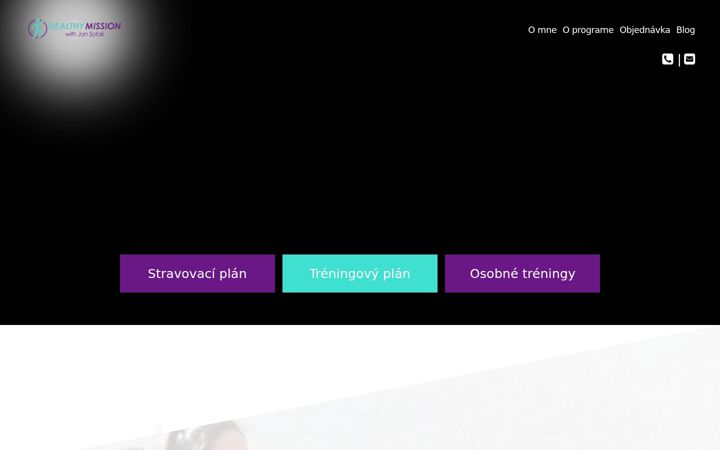 Screenshot of healthymission.sk