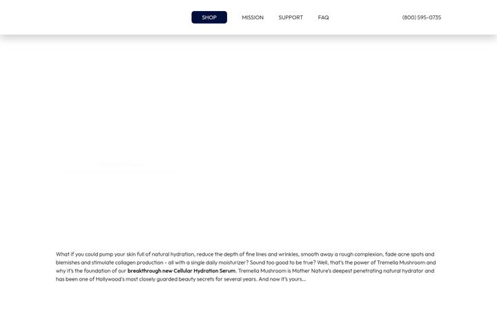 Screenshot of healthyskindna.com