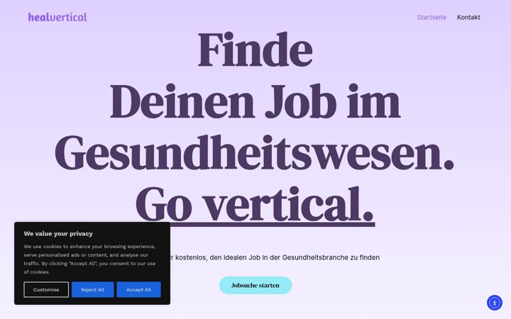 Screenshot of healvertical.com