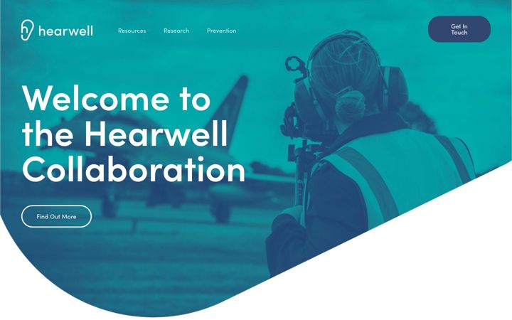 Screenshot of hear-well.co.uk