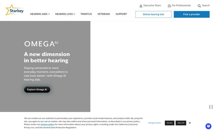 Screenshot of hear.net