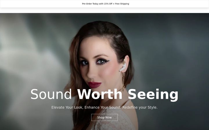 Screenshot of hearcuffjewelry.com
