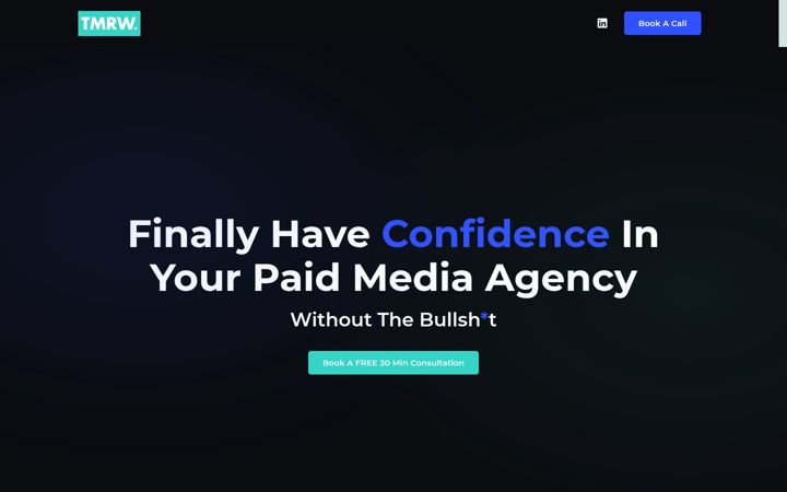 Screenshot of heardtomorrow.com