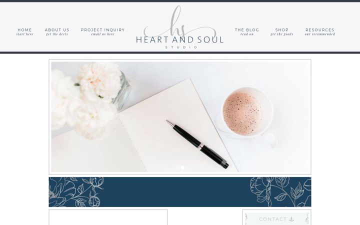 Skjámynd af heartandsoulco.com