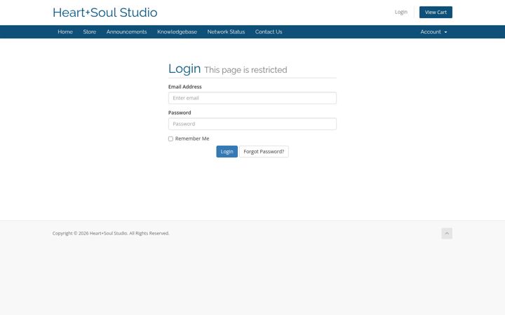 Screenshot of heartandsoulco.net