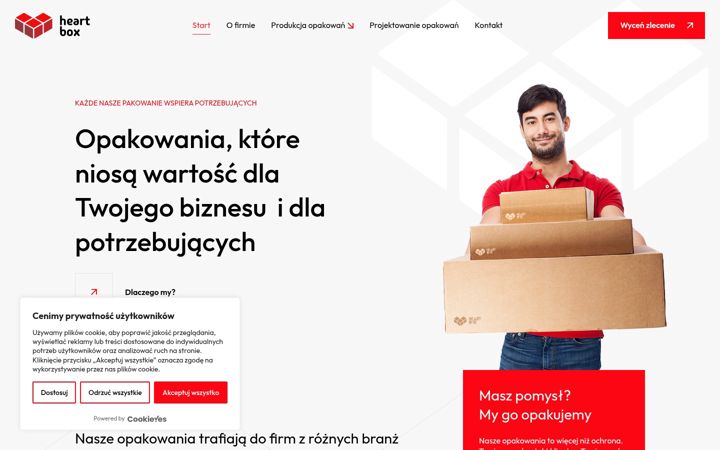 Screenshot of heartbox.pl