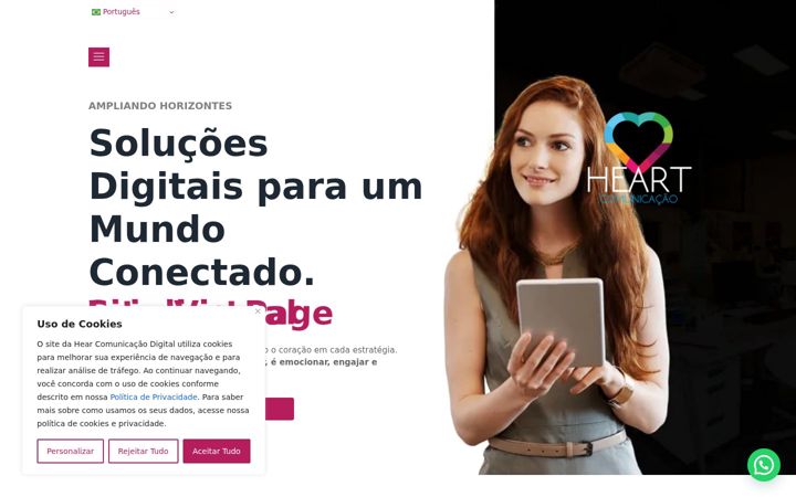 Screenshot of heartcom.com.br