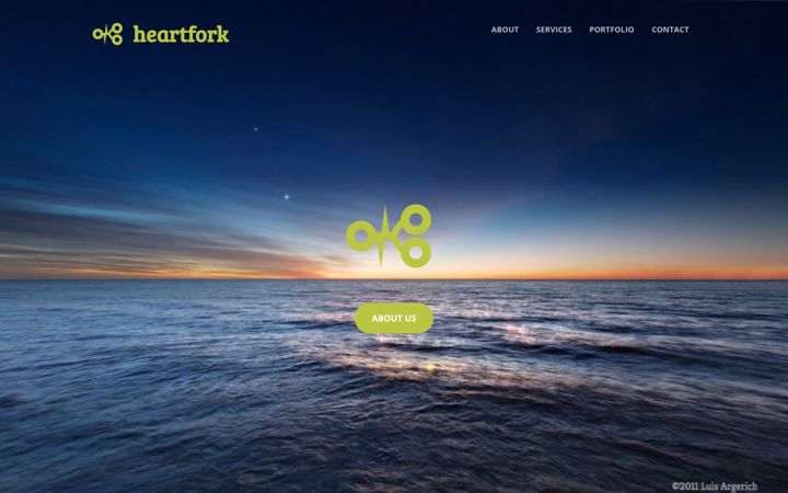 Screenshot of heartfork.com