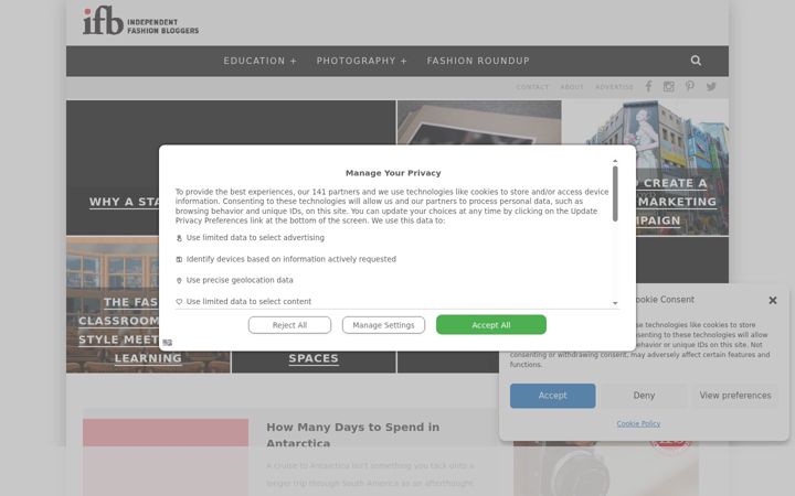 Screenshot of heartifb.net