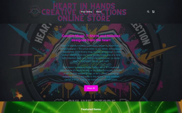 heartinhandscreativecollection.com