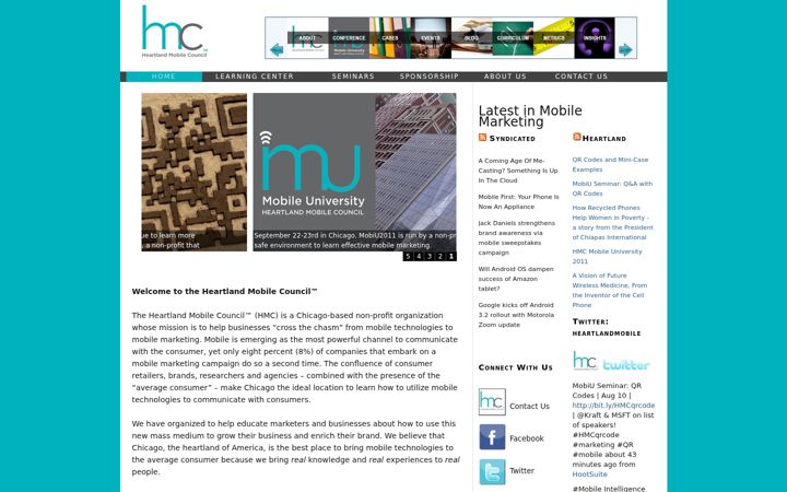 Screenshot of heartlandmobilecouncil.org