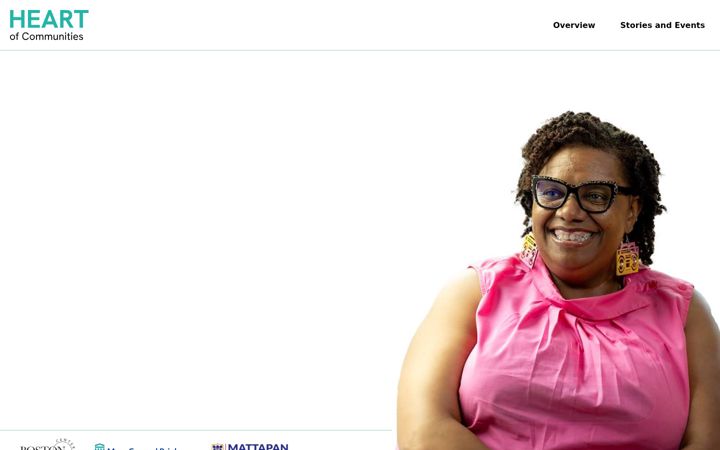 Screenshot of heartofcommunities.org