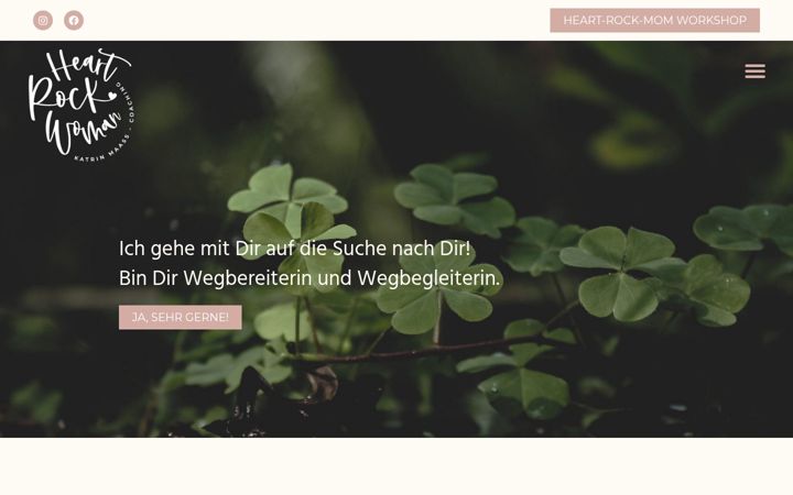Screenshot of heartrockwoman.de