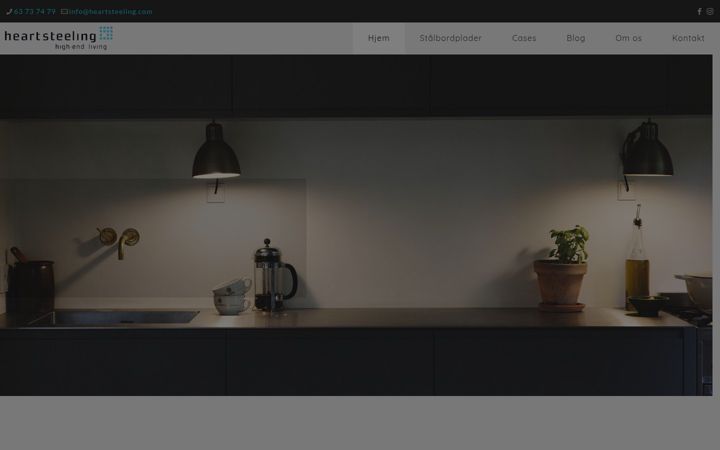 Screenshot of heartsteeling.com
