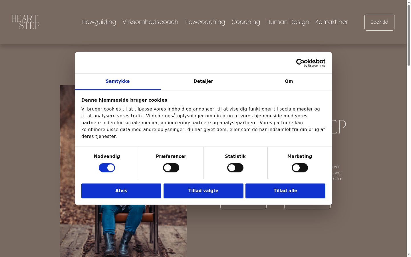 Screenshot des Einwilligungsbanners vor jeglicher Interaktion