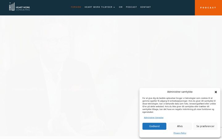 Screenshot of heartworkconsulting.dk