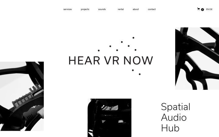 Screenshot of hearvrnow.com