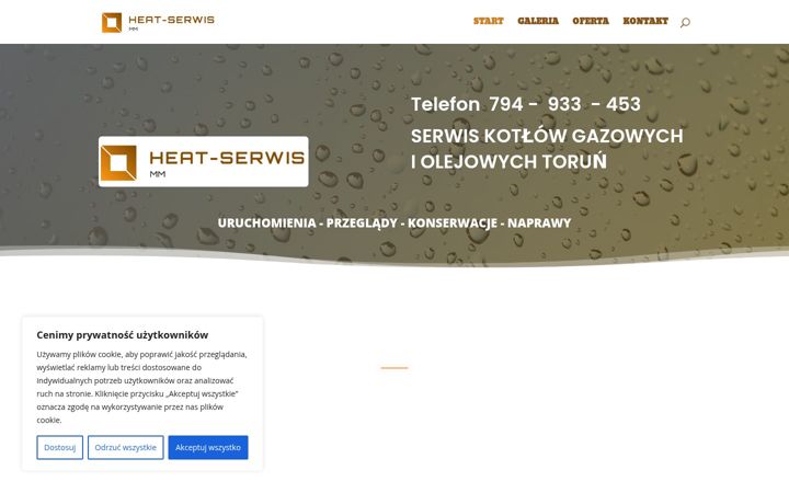 Screenshot of heat-serwis.pl