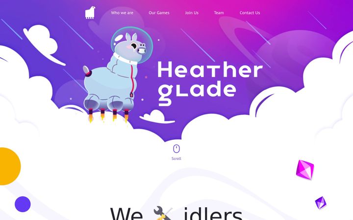 Screenshot of heatherglade.com