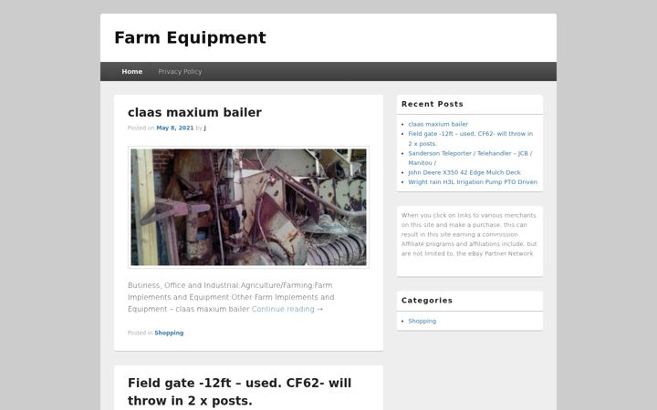 Screenshot of heathlanefarmshop.co.uk