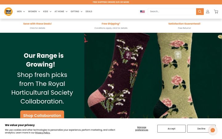 Screenshot of heatholders.com