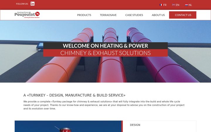 Screenshot of heating-and-power.com