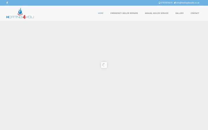 Screenshot of heating4youltd.co.uk