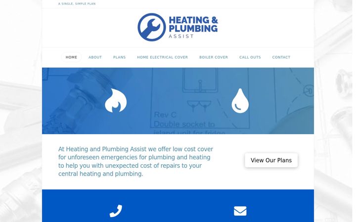 Screenshot of heatingandplumbingassist.com