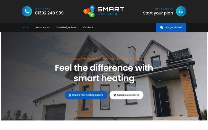 Screenshot of heatingengineerexeter.co.uk