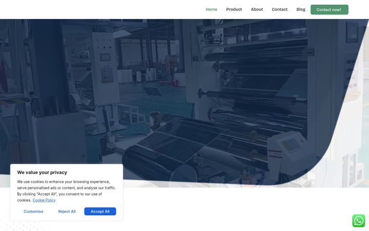 Screenshot of heatingwell.com