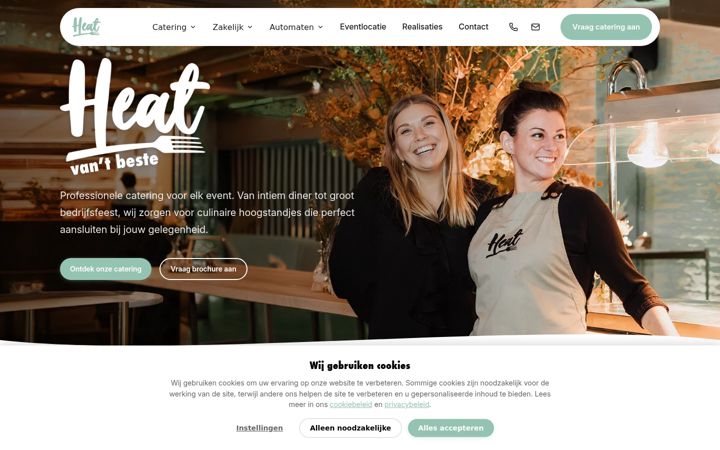 Screenshot of heatit.be