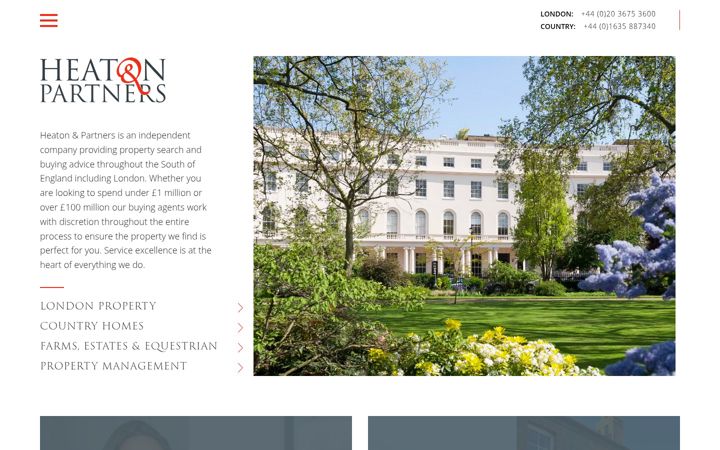 Screenshot of heatonpartners.com