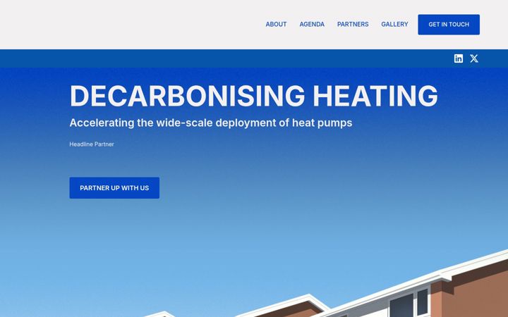 Screenshot of heatpumpsummit.com