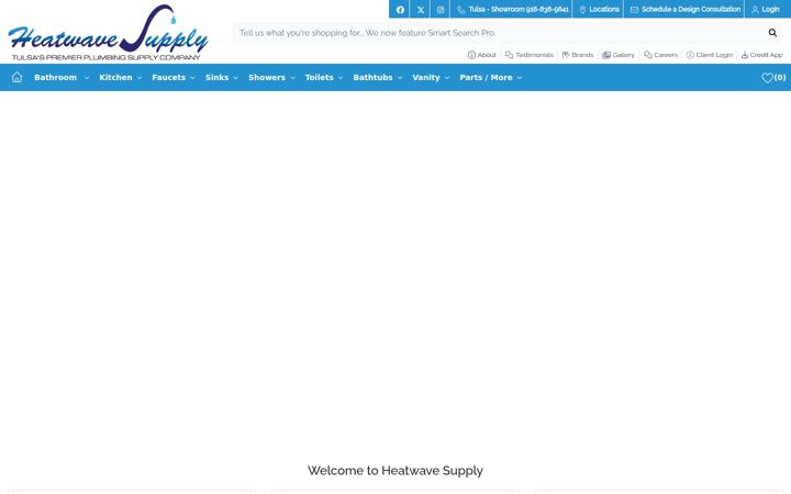 Screenshot of heatwavesupply.com