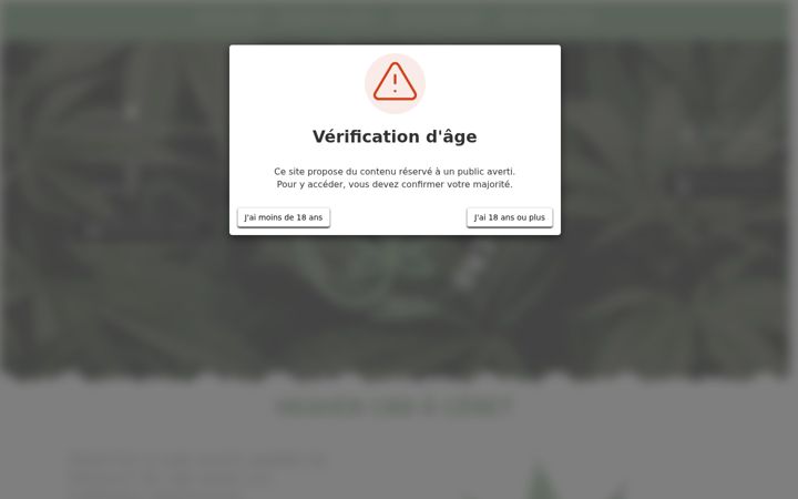 Screenshot of heaven-cbd-66.fr