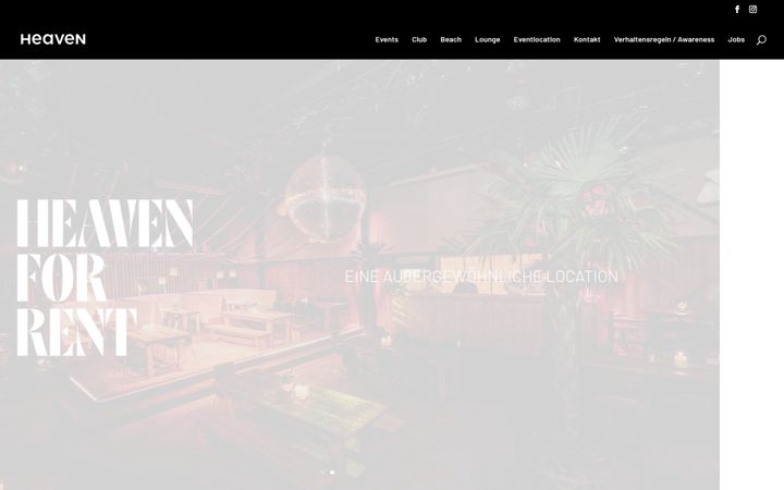 Skærmbillede af heaven-muenster.de