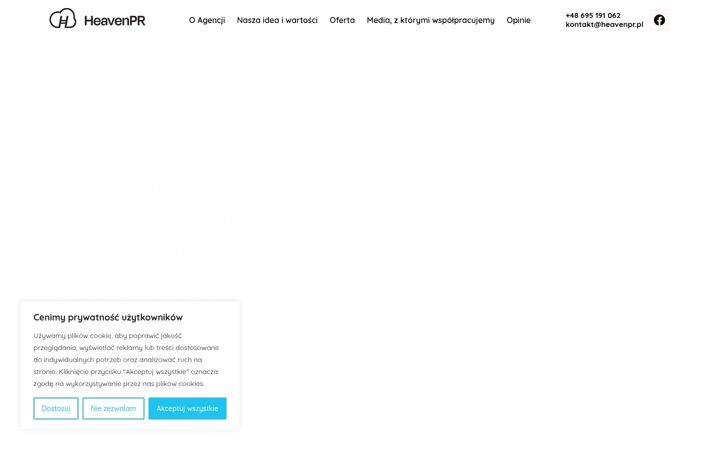 Screenshot of heavenpr.pl