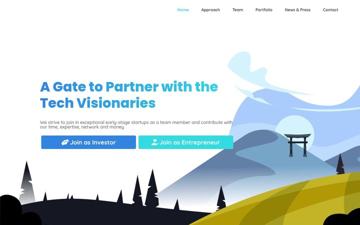 Screenshot of heaventures.com