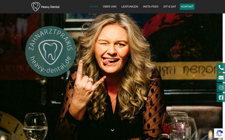 Screenshot of heavy-dental.de
