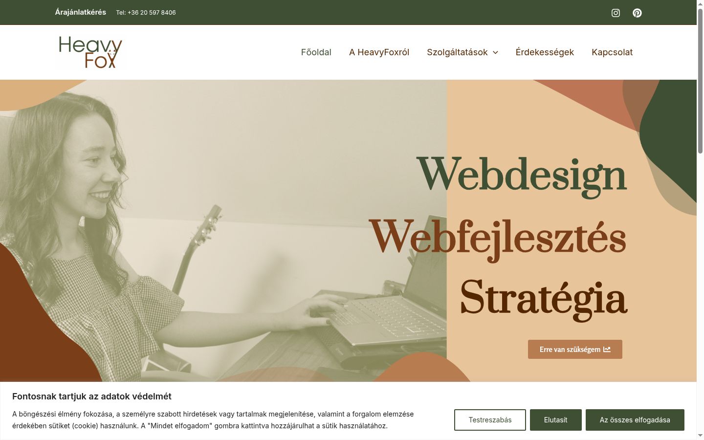 Ekrānuzņēmums ar piekrišanas baneri, kas tika rādīts pirms jebkādas mijiedarbības