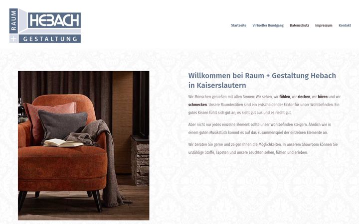 Screenshot of hebach.biz